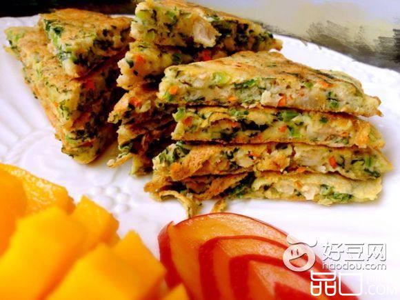 菠菜煎饼