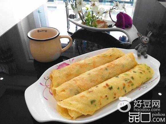 葱花鸡蛋早餐饼