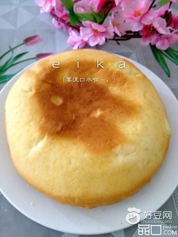 电饭煲做的鸡蛋发面饼