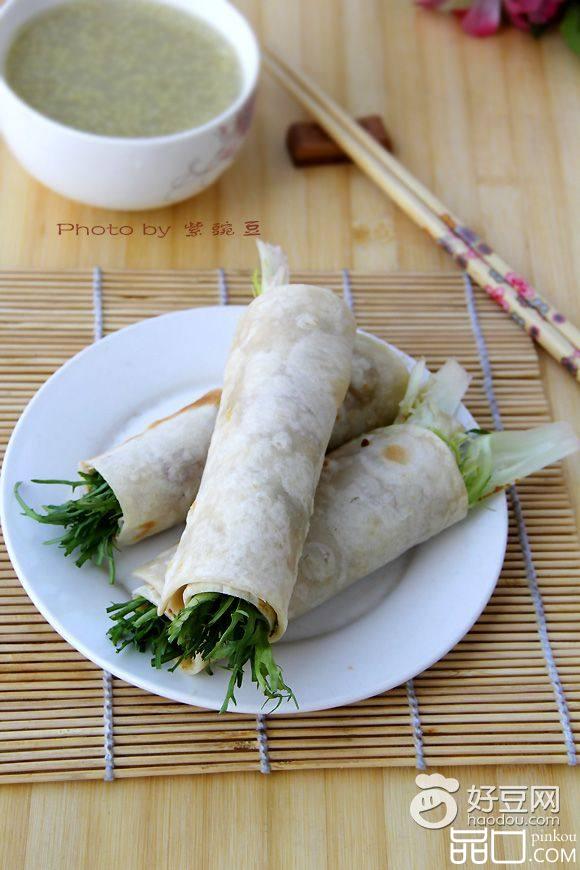 苦菊卷饼