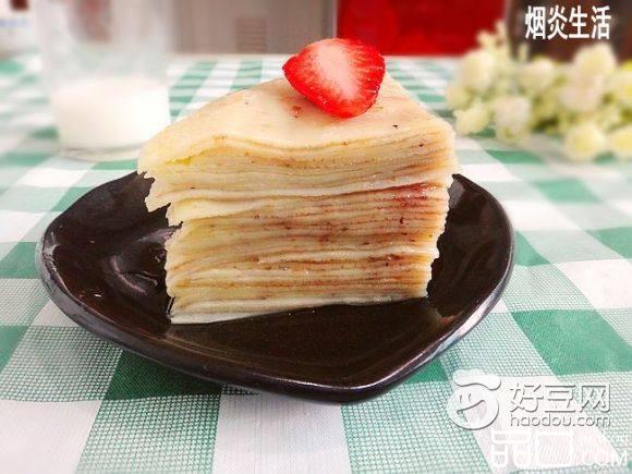 蓝莓千层饼