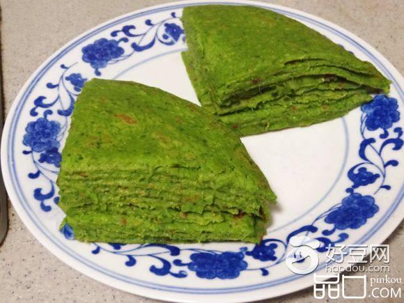 番茄菠菜鸡蛋饼