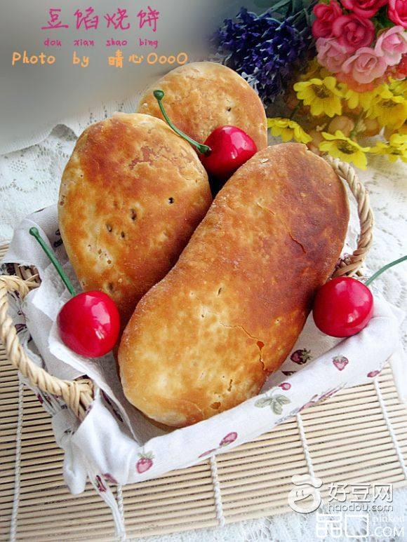 豆馅烧饼