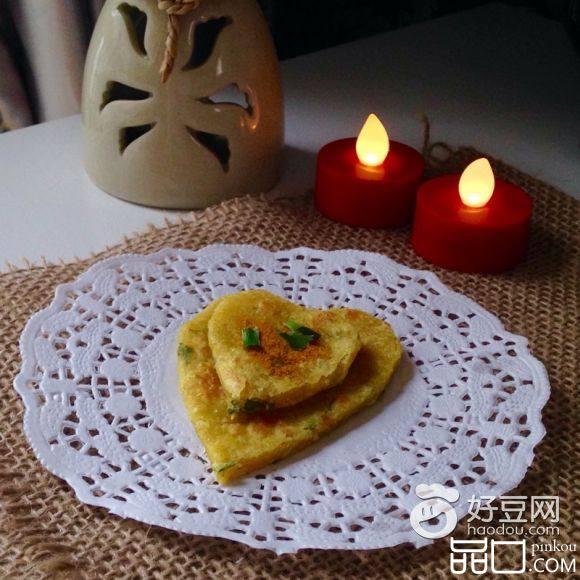 咖喱香兰豆渣软饼