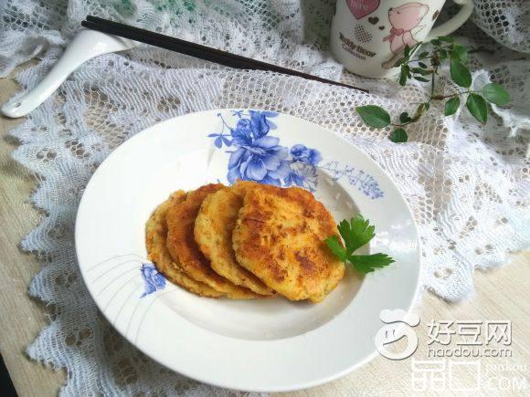 胡萝卜豆渣煎饼