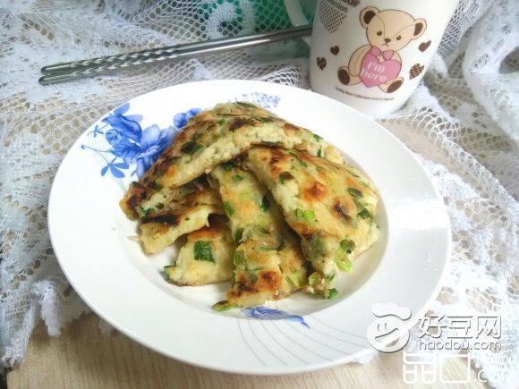 虾皮蒜苗煎饼