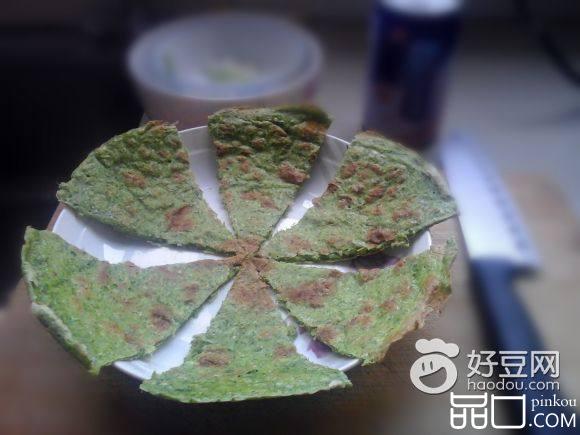 芹菜渣饼子