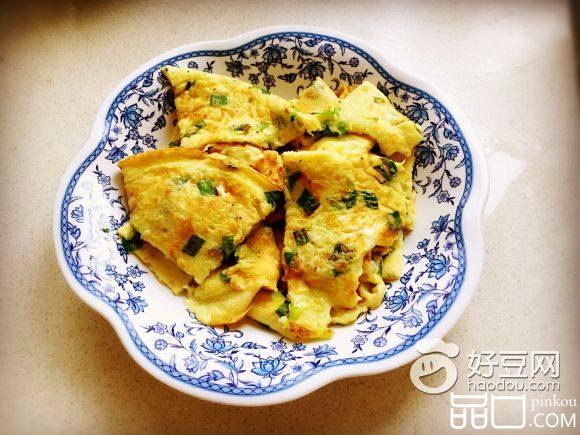 韭菜虾皮煎饼