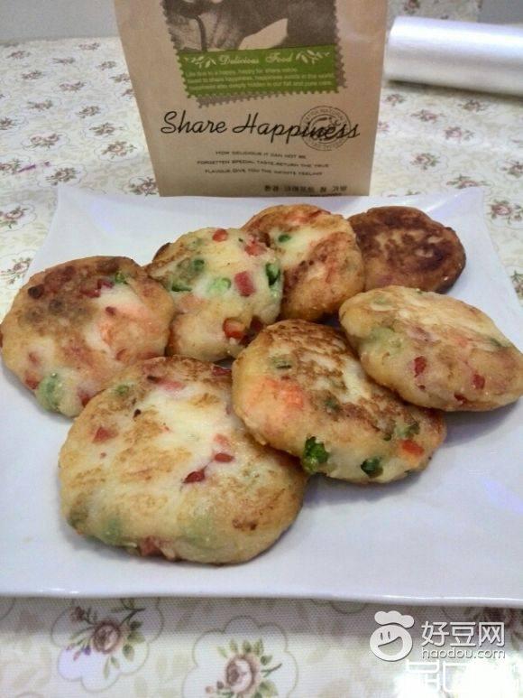 虾仁土豆泥饼