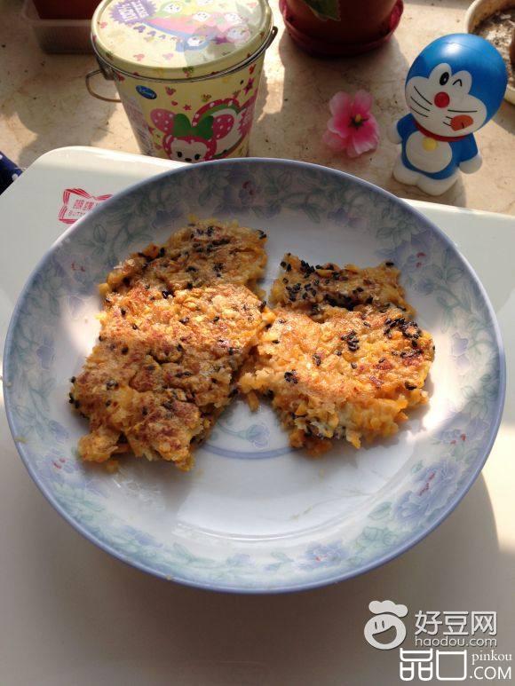 红薯粒煎饼