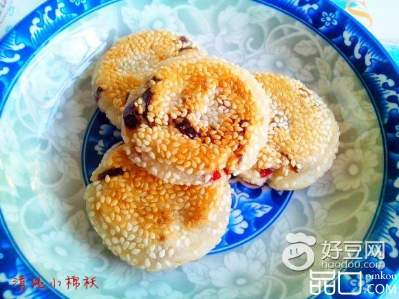 枣香芝麻燕麦饼