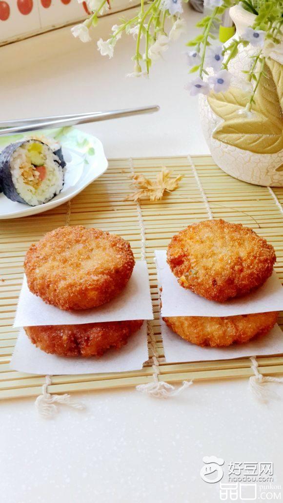 田园鸡肉饼
