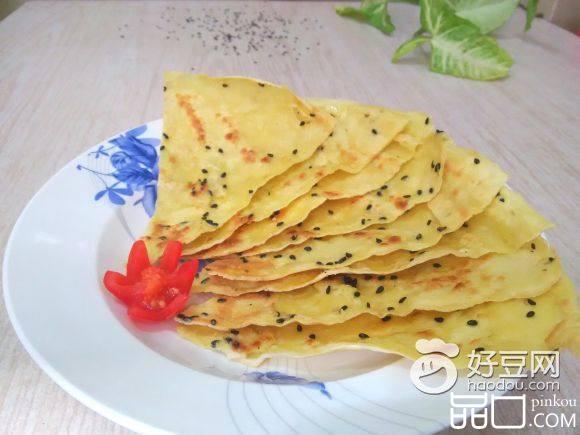 黑芝麻鸡蛋脆饼