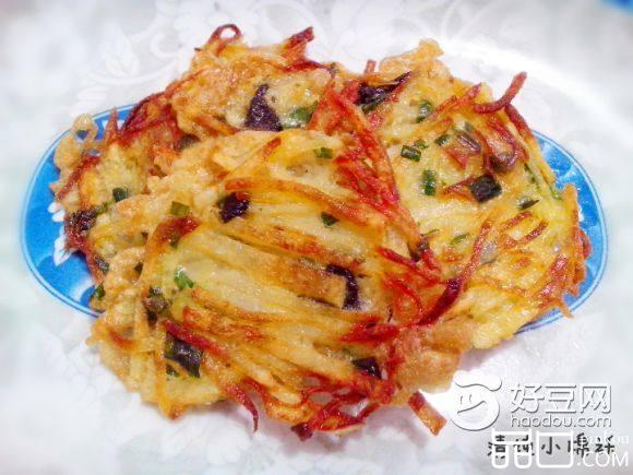 葱香海苔土豆煎饼
