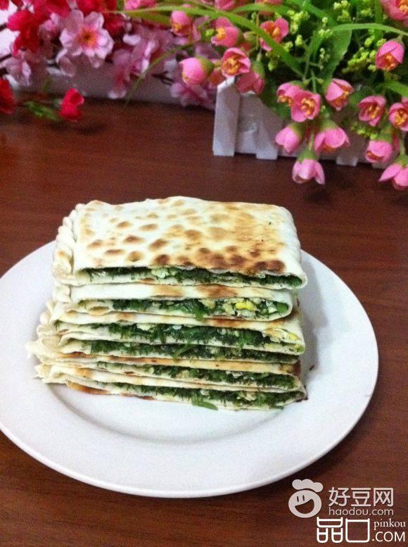 茴香鸡蛋菜饼