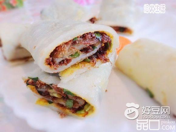 肉松煎饼