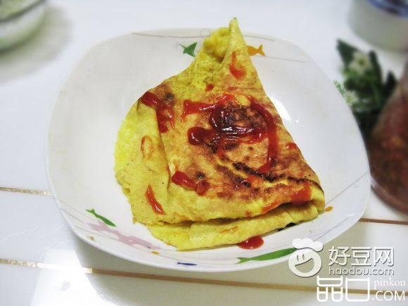 玉米鸡蛋饼