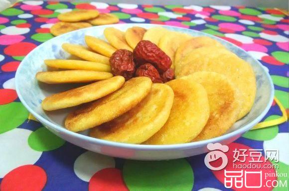玉米面糯米饼