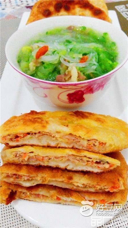 香菇胡箩卜馅饼