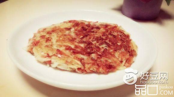 三明治火腿土豆饼
