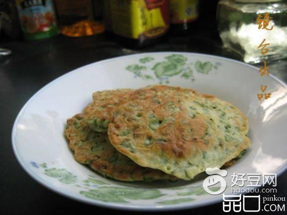 豆角鸡蛋煎饼