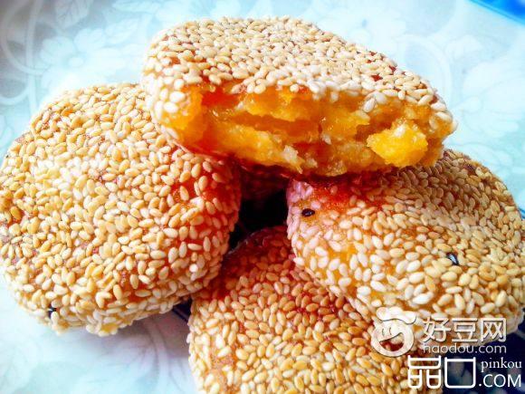 芝香椰蓉馅柿子饼
