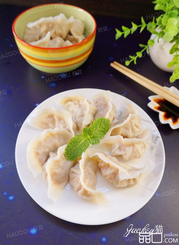 金针鲜肉饺#多效护理
