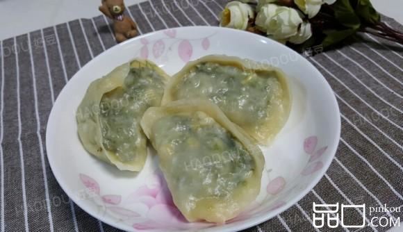 茴香鸡蛋蒸饺