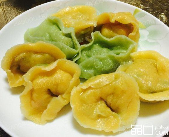 素食元宝饺子