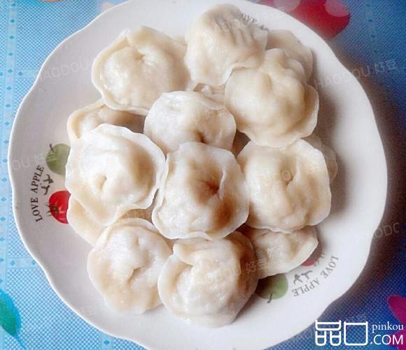 茄子肉馅饺子