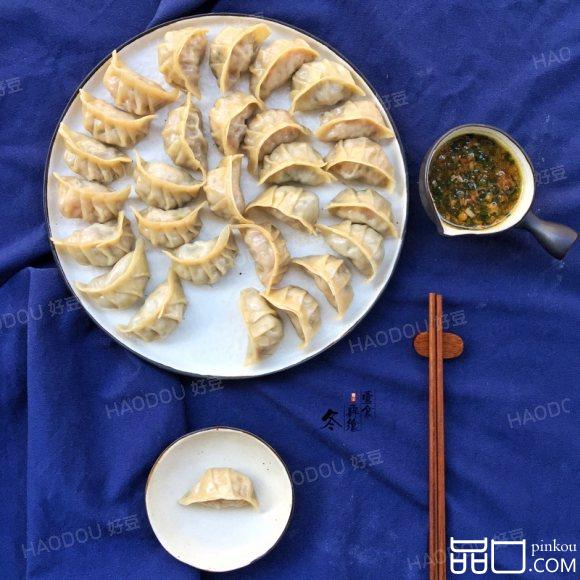 莲藕肉馅饺子