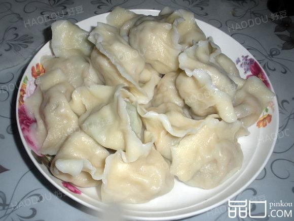 南瓜韭菜猪肉水饺