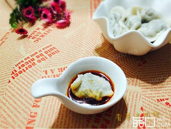 香菜牛肉饺