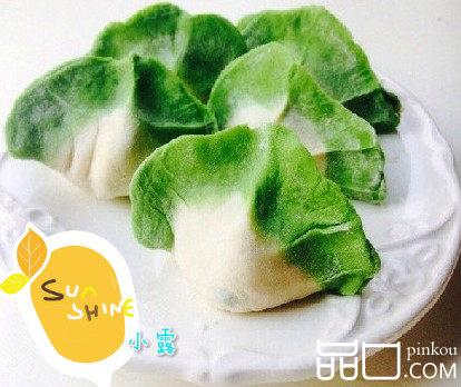 翡翠白菜饺