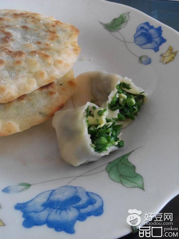 韭菜鸡蛋虾皮水饺
