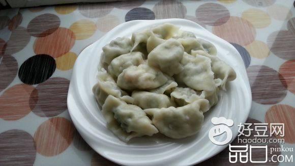 鲜虾韭菜水饺