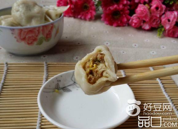 西葫芦鸡蛋肉馅饺子