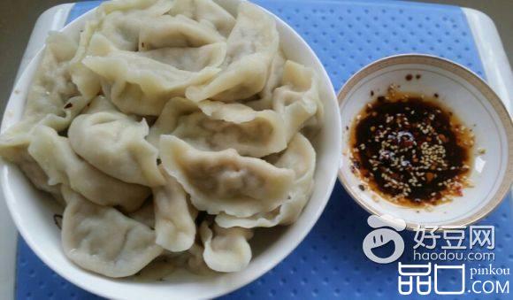猪肉马蹄水饺