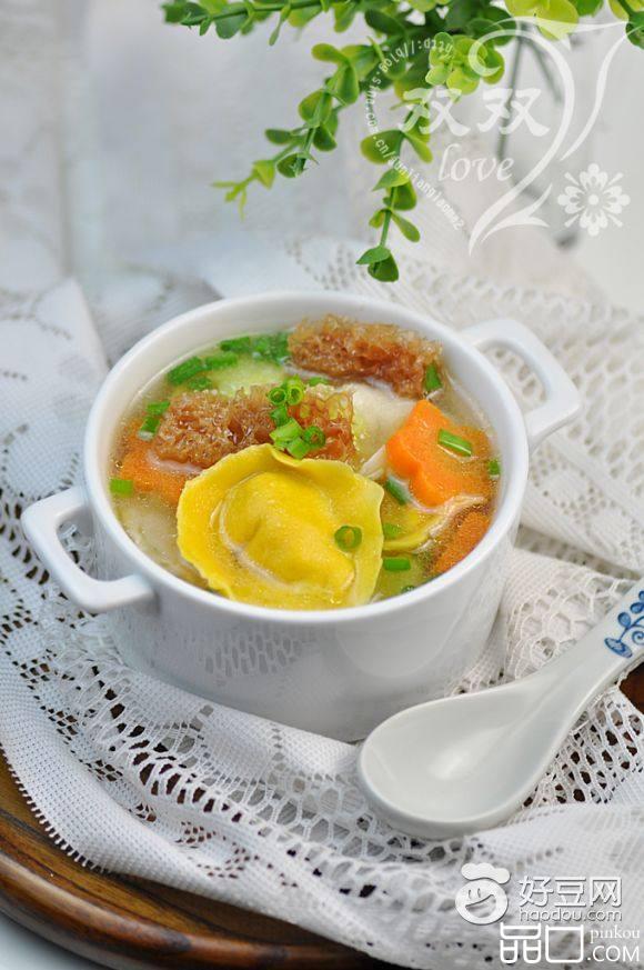 海茸金银饺