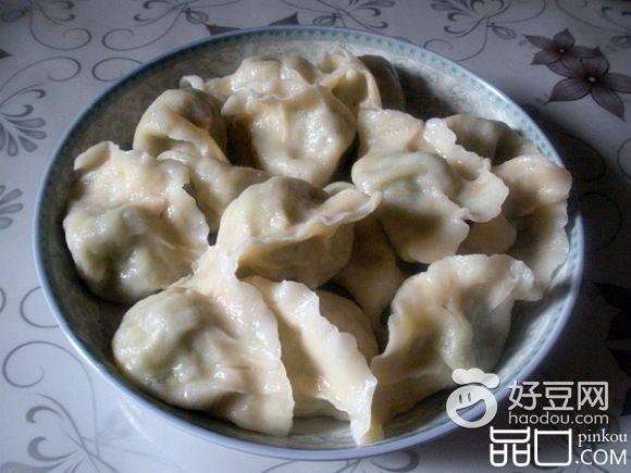 黄酱豇豆猪肉水饺