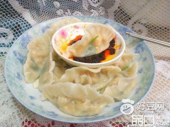 豆腐猪肉香菜饺