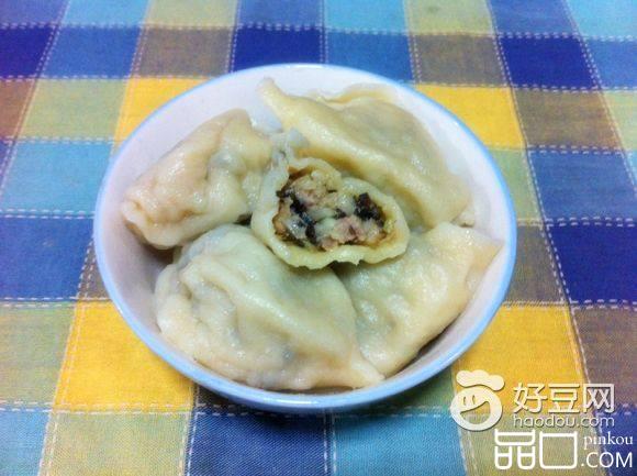 白菜木耳猪肉馅水饺