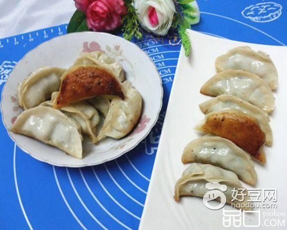 生煎韭菜猪肉饺