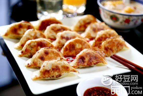 莲藕猪肉煎饺