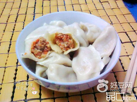 虾皮胡萝卜肉饺