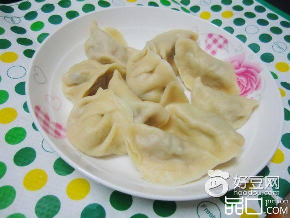 冬菇胡萝卜鲜肉手工水