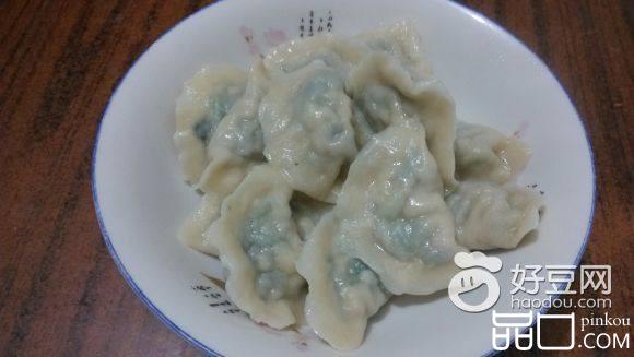 鸡蛋菠菜馅饺子