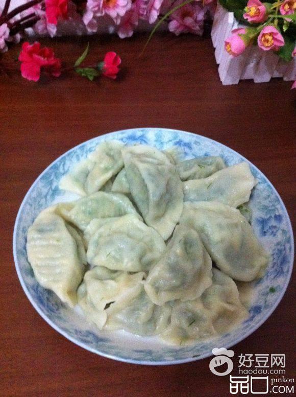 茴香鸡蛋饺子