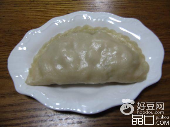 茴香鸡蛋素蒸饺