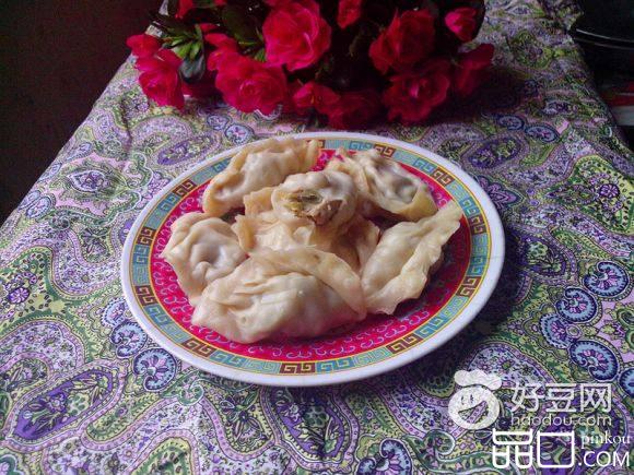 四季豆瘦肉蒸饺